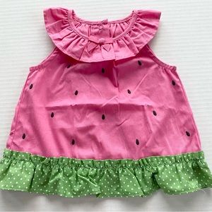 Gymboree Watermelon Darling 3-6 months swing top New NWT